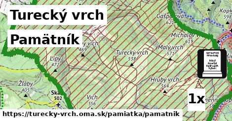 Pamätník, Turecký vrch