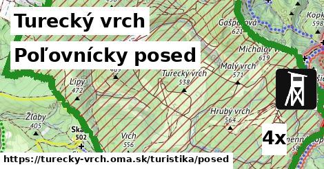 Poľovnícky posed, Turecký vrch