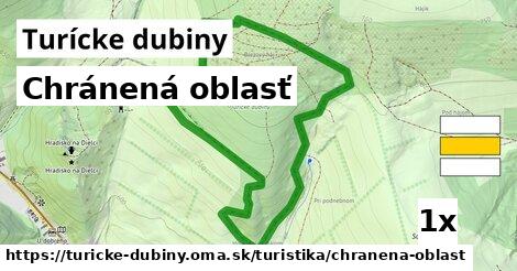 Chránená oblasť, Turícke dubiny