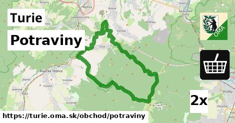 Potraviny, Turie