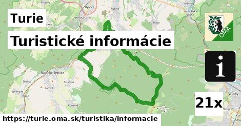 Turistické informácie, Turie