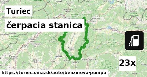 čerpacia stanica, Turiec