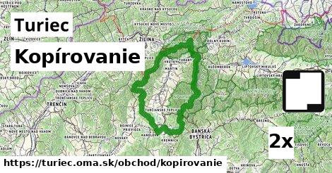 Kopírovanie, Turiec