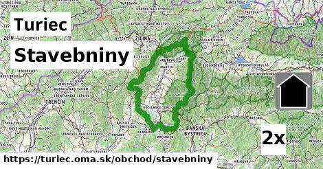 Stavebniny, Turiec
