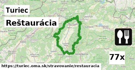 Reštaurácia, Turiec