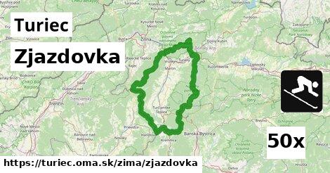 Zjazdovka, Turiec