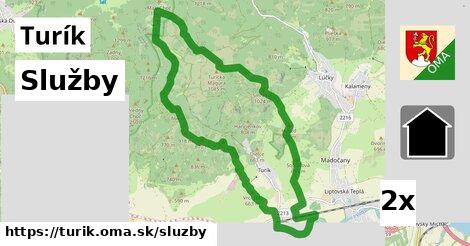 služby v Turík