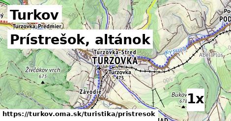 Prístrešok, altánok, Turkov