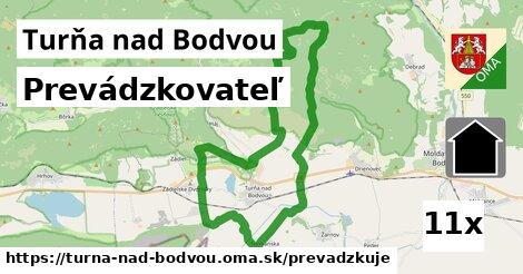 prevádzkovateľ v Turňa nad Bodvou