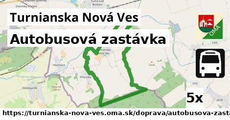 Autobusová zastávka, Turnianska Nová Ves