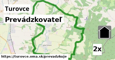 prevádzkovateľ v Turovce