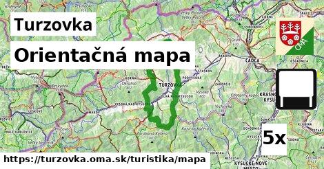 Orientačná mapa, Turzovka