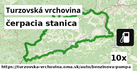 čerpacia stanica, Turzovská vrchovina