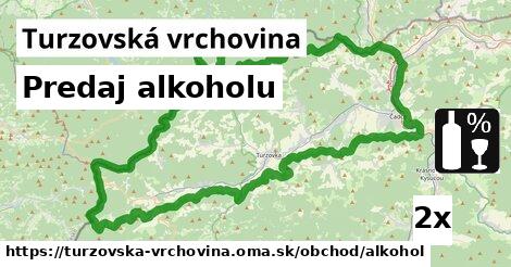 Predaj alkoholu, Turzovská vrchovina