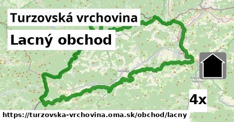 Lacný obchod, Turzovská vrchovina