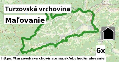 Maľovanie, Turzovská vrchovina