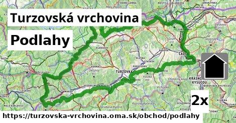 Podlahy, Turzovská vrchovina