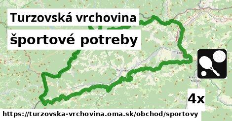 športové potreby, Turzovská vrchovina