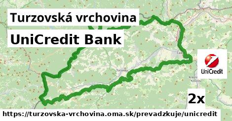 UniCredit Bank, Turzovská vrchovina