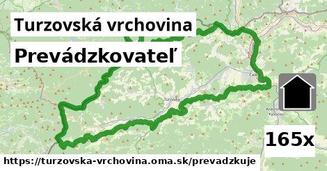 prevádzkovateľ v Turzovská vrchovina