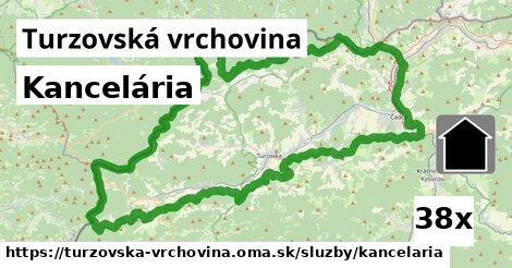 Kancelária, Turzovská vrchovina