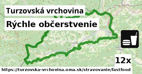 Rýchle občerstvenie, Turzovská vrchovina