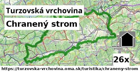 Chranený strom, Turzovská vrchovina