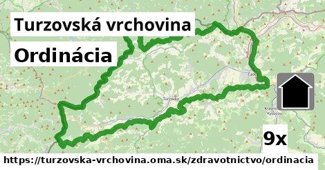 Ordinácia, Turzovská vrchovina