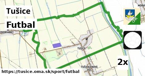 Futbal, Tušice