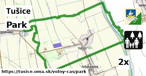 Park, Tušice