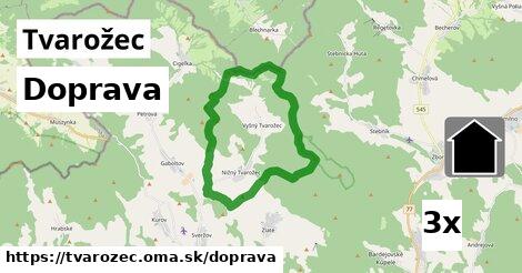 doprava v Tvarožec