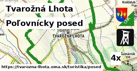 Poľovnícky posed, Tvarožná Lhota