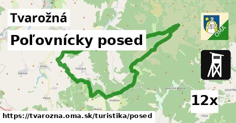 Poľovnícky posed, Tvarožná