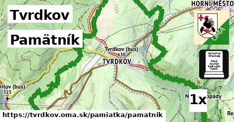 Pamätník, Tvrdkov