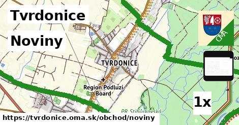 noviny v Tvrdonice