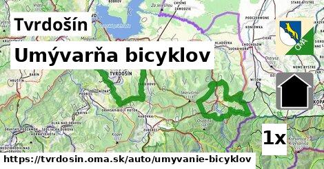 umývarňa bicyklov v Tvrdošín