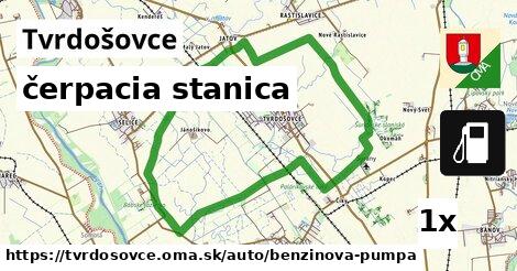 čerpacia stanica, Tvrdošovce