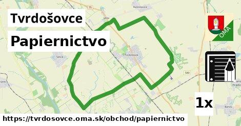 Papiernictvo, Tvrdošovce