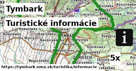 turistické informácie v Tymbark