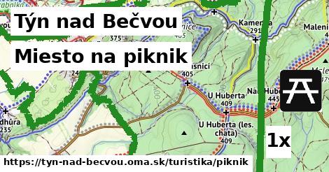 Miesto na piknik, Týn nad Bečvou