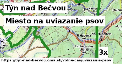 Miesto na uviazanie psov, Týn nad Bečvou