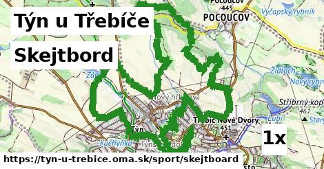 Skejtbord, Týn u Třebíče