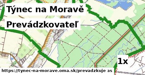 prevádzkovateľ v Týnec na Moravě