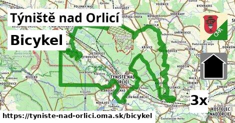 bicykel v Týniště nad Orlicí