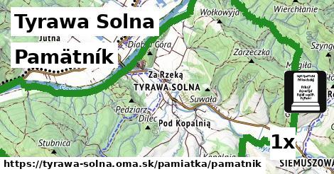 Pamätník, Tyrawa Solna