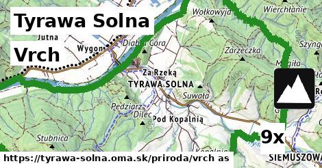 Vrch, Tyrawa Solna