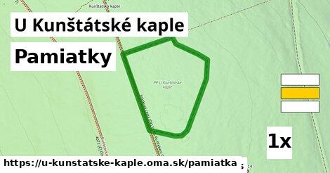 pamiatky v U Kunštátské kaple