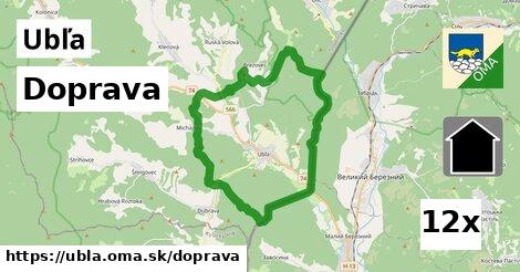 doprava v Ubľa