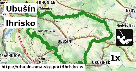 ihrisko v Ubušín