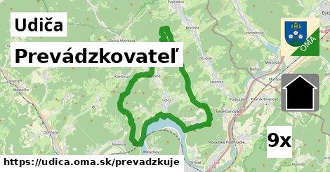 prevádzkovateľ v Udiča